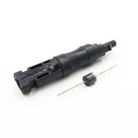 Коннектор MC4 AB 15А с диодом для подключения солнечных панелей Коннектор MC4 AB 15А с диодом для подключения солнечных панелей