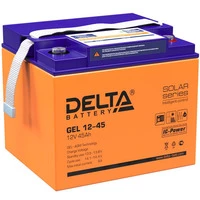 Аккумулятор Delta GEL 12-45 Аккумулятор Delta GEL 12-45
