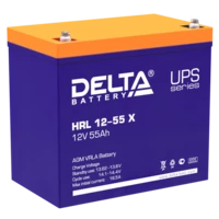 Аккумулятор Delta HRL 12-55 X Аккумулятор Delta HRL 12-55 X