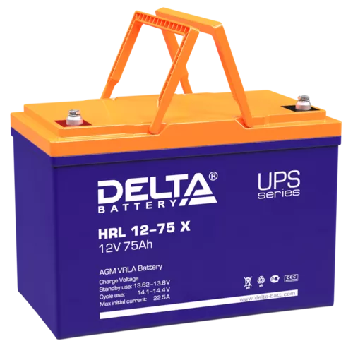 Аккумулятор Delta HRL 12-75 X