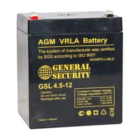 Аккумулятор General Security GSL 4.5-12 Аккумулятор General Security GSL 4.5-12