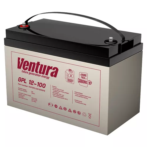 Аккумулятор Ventura GPL 12-100