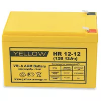 Аккумулятор Yellow HR 12-12 Аккумулятор Yellow HR 12-12