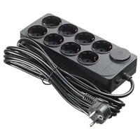 Сетевой фильтр Ippon BK-238 3м (8 розеток) черный Сетевой фильтр Ippon BK-238 3м (8 розеток) черный