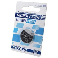 Элемент питания ROBITON PROFI R-CR2430-BL1 CR2430 BL1 13053 Элемент питания ROBITON PROFI R-CR2430-BL1 CR2430 BL1 13053