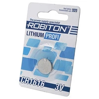 Элемент питания ROBITON PROFI R-CR1616-BL1 CR1616 BL1 13057