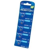 Элемент питания ROBITON STANDARD R-AG0-0-BL5 AG0 (0% Hg) BL5 16943 Элемент питания ROBITON STANDARD R-AG0-0-BL5 AG0 (0% Hg) BL5 16943
