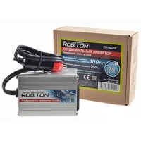 Инвертор 12V-220V ROBITON CN100USB 100W 15833 Инвертор 12V-220V ROBITON CN100USB 100W 15833