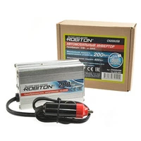Инвертор 12V-220V ROBITON CN200USB 200W 15835 Инвертор 12V-220V ROBITON CN200USB 200W 15835