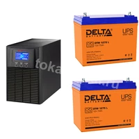 Комплект ИБП ELTENA E 1000LT + Аккумулятор Delta DTM 1275L*2шт Комплект ИБП ELTENA E 1000LT + Аккумулятор Delta DTM 1275L*2шт