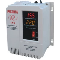 Стабилизатор напряжения LUX РЕСАНТА АСН-1500Н/1-Ц Стабилизатор напряжения LUX РЕСАНТА АСН-1500Н/1-Ц