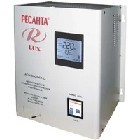 Стабилизатор напряжения LUX РЕСАНТА АСН-8000Н/1-Ц Стабилизатор напряжения LUX РЕСАНТА АСН-8000Н/1-Ц